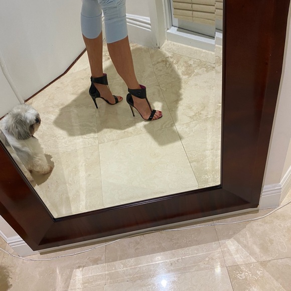 Authentic Manolo Blahnik black high heal sandals - Picture 10 of 16